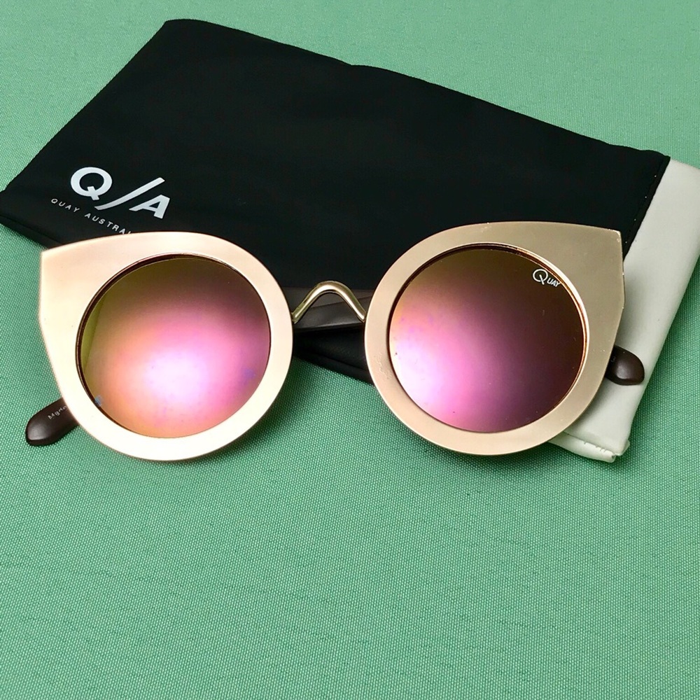 Quay Tainted Love Cat-Eye Sunglasses